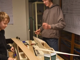 Jonny - Der Rumpf wird gebaut