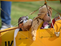 Kuscheltierfliegen 2026 - "Flieger, grüß mir die Sonne!" (Foto: Thom)